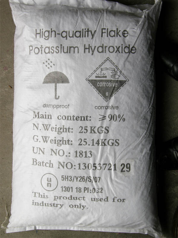 pnhightec chemical จำหน่าย โพแทสเซียมไฮดรอกไซด์ (Potassium Hydroxide)